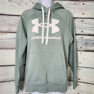Under Armour Women’s Green Pullover Hoodie Sweatshirt Size Medium